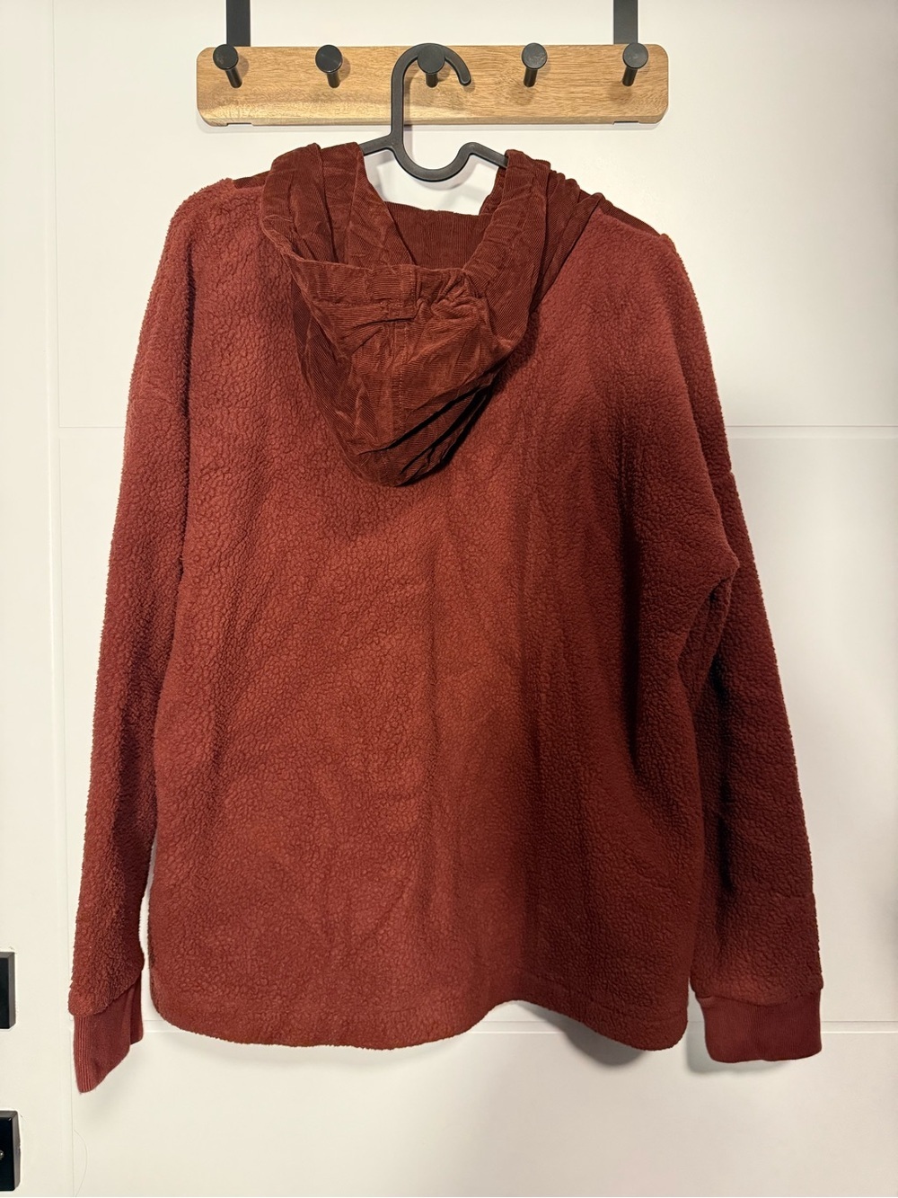 Madewell Cozy Sherpa Pullover Sweater - Picture 3 of 5